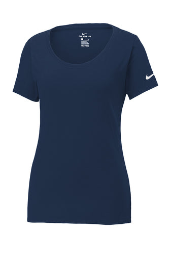 Nike Women's Dri-FIT Cotton/Poly Scoop Neck Tee